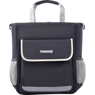 英氏儿童补习袋小学生书包防水补课包男童女童单肩手提包2025新款