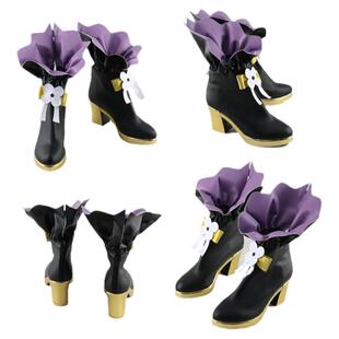 崩坏3 德丽莎cos鞋 动漫Cosplay靴子支持来图定制