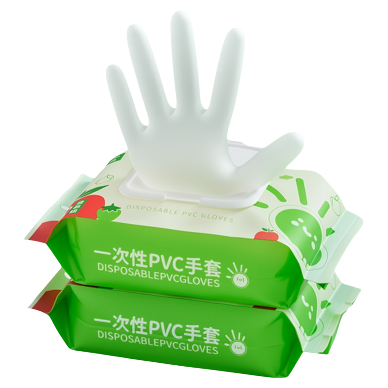 食品级一次性pvc手套加厚加长