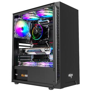 爱国者A15电脑机箱透明全侧透主机水冷MATX台式机DIY电脑主机箱