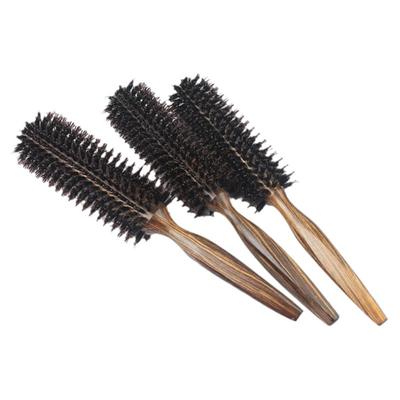 猪鬃毛吹风造型梨花头卷发梳子