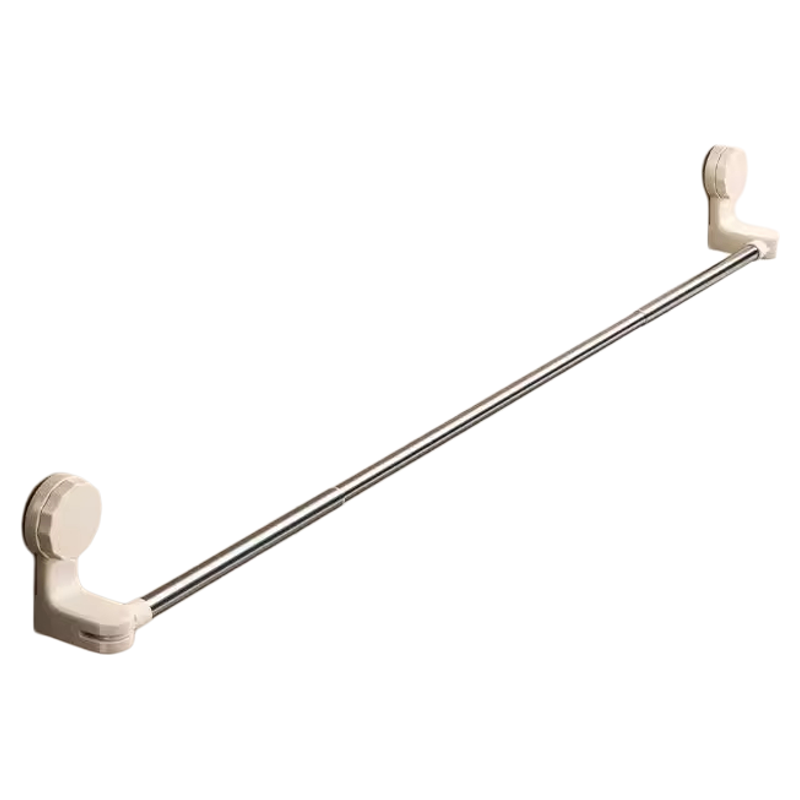 吸盘免打孔伸缩毛巾架