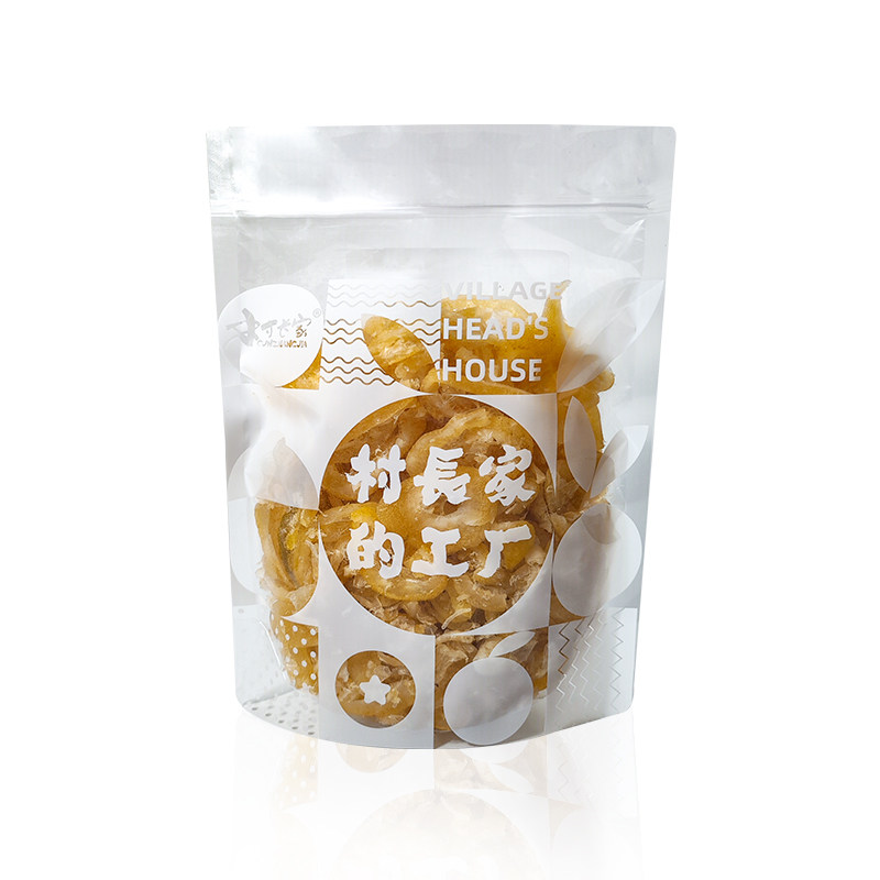 村长家即食柠檬条开袋即食四川特产柠檬干果脯蜜饯小吃柠檬皮果干