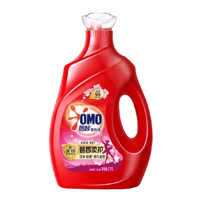 奥妙草本除菌除螨樱花洗衣液3kg×1瓶