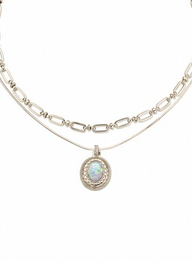 澳宝叠戴项链女轻奢高级感设计风