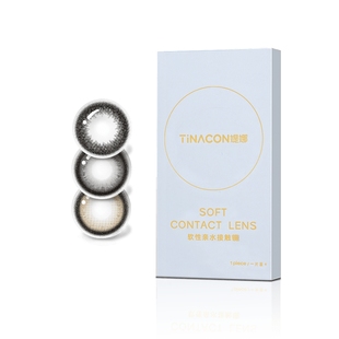 黑色美瞳半年抛2025新款纯欲大直径显眼大自然隐形眼镜正品官网TN