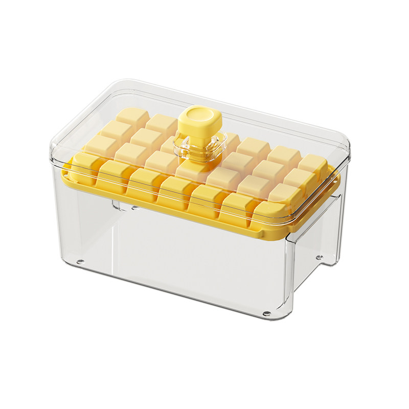 冰块模具制冰冰格家用食品级制冰盒冻的神器储存盒冰箱自制做磨具