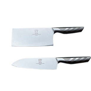 外贸出口德国LION LORD厨房套装不锈钢切菜刀切肉刀料理刀厨师刀