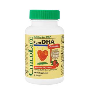 ChildLife童年时光小金珠深海鱼油DHA EPA婴幼儿儿童学生护眼补脑