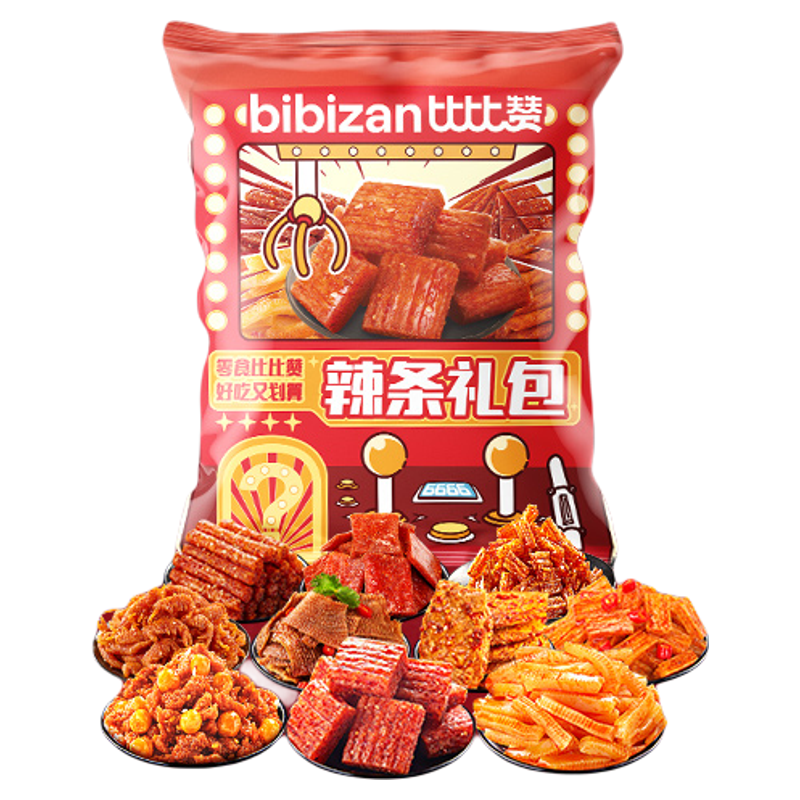 比比赞_辣条大礼包35包_一次吃爽