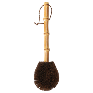 霜山山棕毛洗锅刷厨房不伤锅软毛清洁刷长柄烤网刷家用碗碟洗碗刷