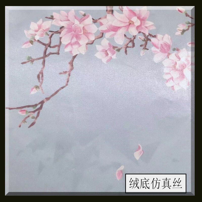定制沙发客厅卧室床头新中式硬包背景墙刺绣电视背景墙软包壁画i.