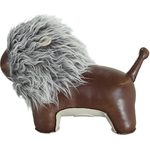 新居乔迁Zuny狮子迷你动物摆件创意 新年情人节生日圣诞手工礼物