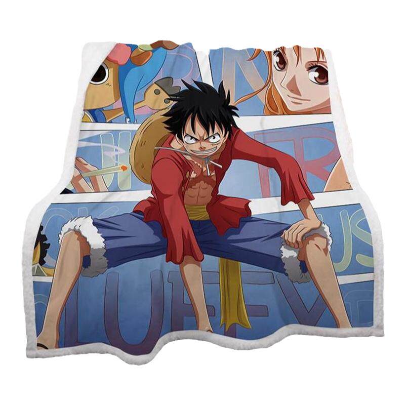 定做卡通动漫儿童寝室四季毛毯