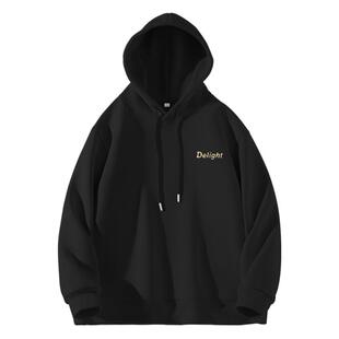 班尼路S&K重磅美式连帽卫衣男款秋冬季薄款潮牌青少年套头衫外套A