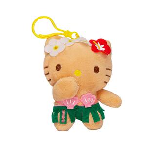 【正版】现货当日发 正品夏威夷HelloKitty挂件黑皮钥匙扣玩偶
