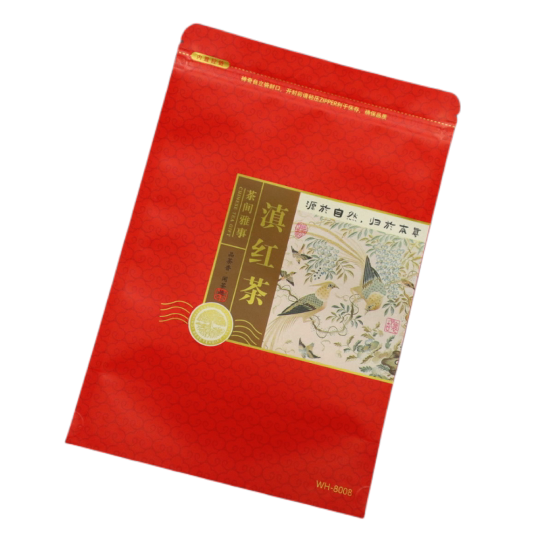 古树红茶包装袋滇红茶叶自封袋