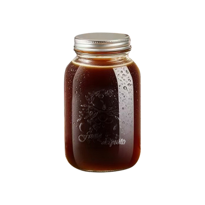 中药分装瓶食品级专用储存装咖啡液体便携收纳盒容器小玻璃密封罐