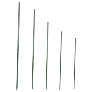 实心Y型铁立柱支架立杆铸铁三角柱铁丝网围栏钢管铁柱尖头牛栏网