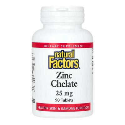 Natural Factors 柠檬酸锌健康抵御备孕守护男性活力