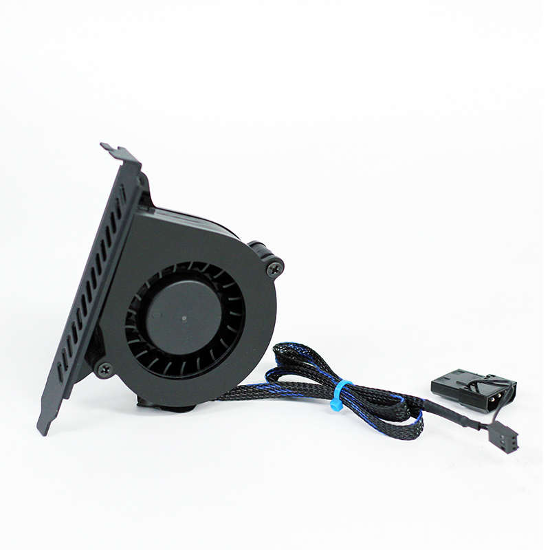 龙佑机箱抽风散热器换气风扇电脑机箱显卡降温涡轮风扇PCI排风扇