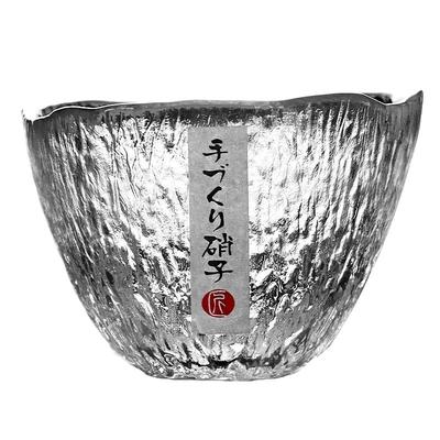 初雪清酒竖纹少女青梅酒杯清酒杯