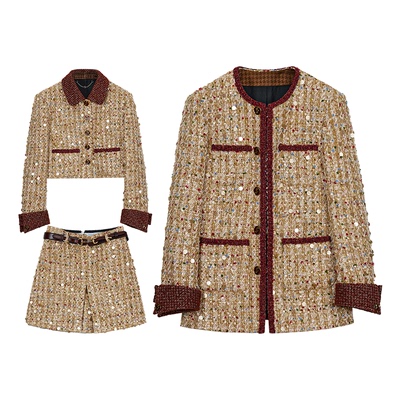 NancyCavally璀璨小香/短裙套装