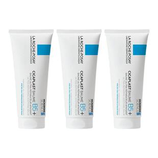 欧洲直邮LaRochePosay理肤泉B5多效修复面霜滋润100ML*3支装正品