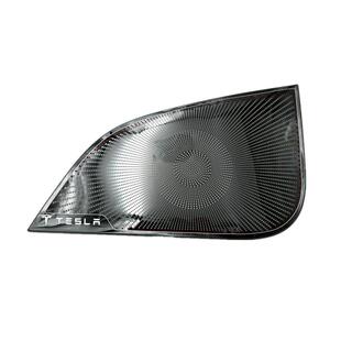 适用TESLA特斯拉Model毛豆3Y音响罩车门三角A柱尾箱喇叭改装饰板