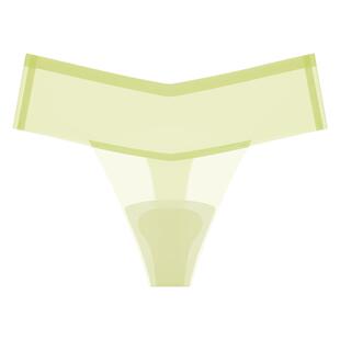 无痕内裤女生瑜伽丁字裤新款性感隐形运动健身隐形不夹臀抗菌短裤