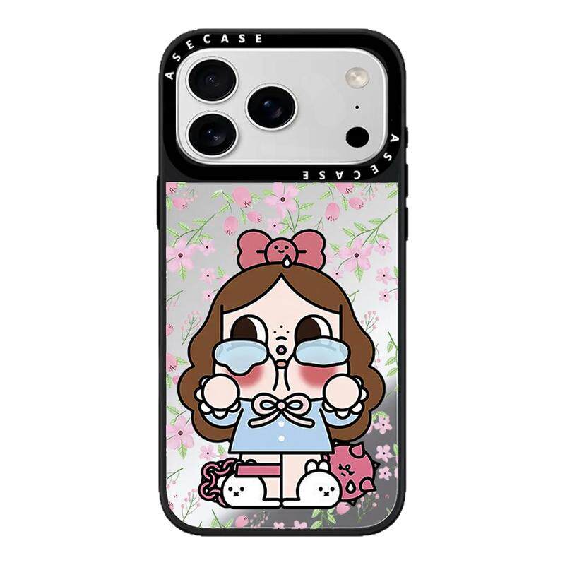 CASETiFiY联名波点花花樱桃哭娃17pro适用于iPhone16promax苹果15plus手机壳14磁吸13卡通可爱华强北平替潮女