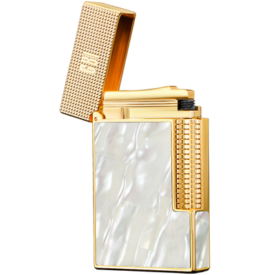 英国GBI大船贝壳镶嵌朗声打火机