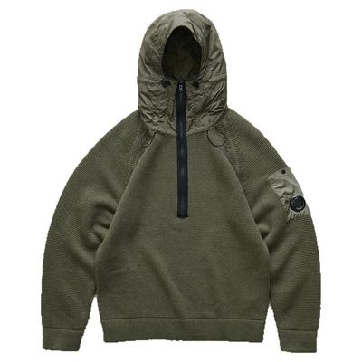 C.P.COMPANY羊毛混纺保暖针织衫