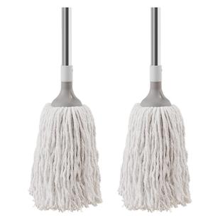 家用拖把商用一拖净加粗杆擦地吸水拖工厂车间卫生间保洁专用拖把