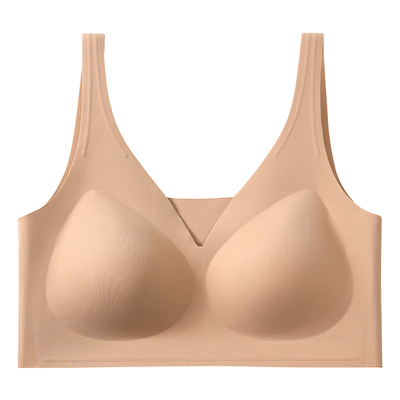 蒂芙娜DIFUNA粉底液内衣女士小胸聚拢收副乳肤色美背运动无痕文胸