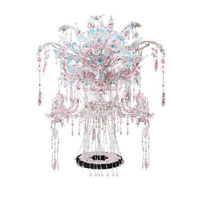 钢达可穿戴的凤冠国风礼物