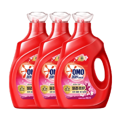 奥妙樱花洗衣液2kg×3瓶×1组