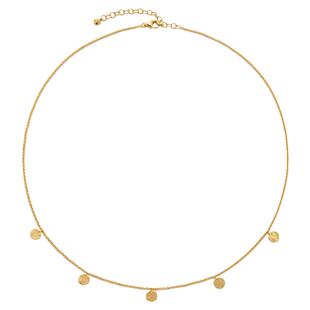 Monica Vinader莫妮卡项链星轨圆盘项链女时尚气质锁骨链毛衣链