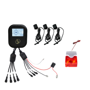 叉车挖机铲车倒车雷达工程车AI防撞报警系统摄像盲区监控语音倒车