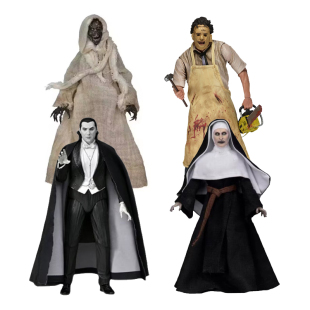 德州电锯狂魔模型木乃伊恰奇摆件蒂凡妮惊魂周边祖国人手办阿什人