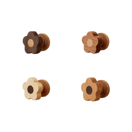 木町进门玄关墙壁挂衣钩强力粘胶免打孔衣帽承重架高档实木挂衣钩