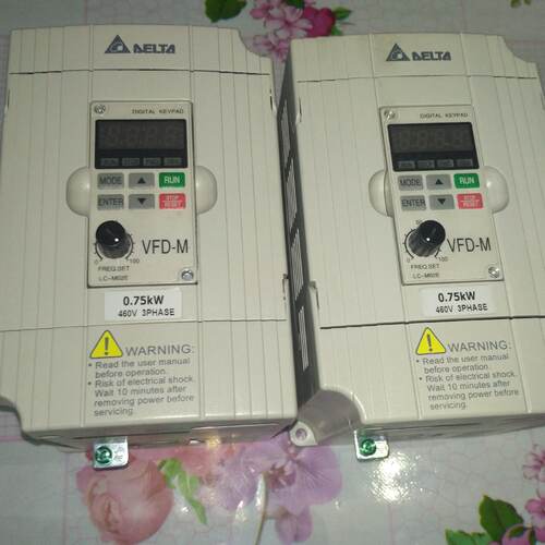 议价台达VFD007M43B/007M23A/004M21A变频器400W750W