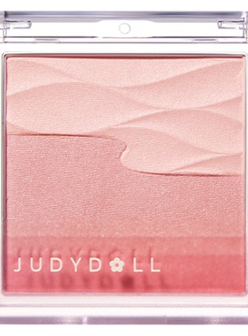 JudydoLL橘朵水缎光腮红双色显白