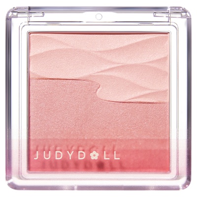 JudydoLL橘朵水缎光腮红双色显白