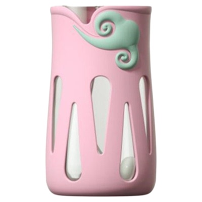 多吉宝贝玻璃奶瓶硅胶保护套防摔