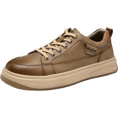 HLA/海澜之家男鞋新款秋冬潮流百搭休闲运动户外耐磨舒适男士板鞋