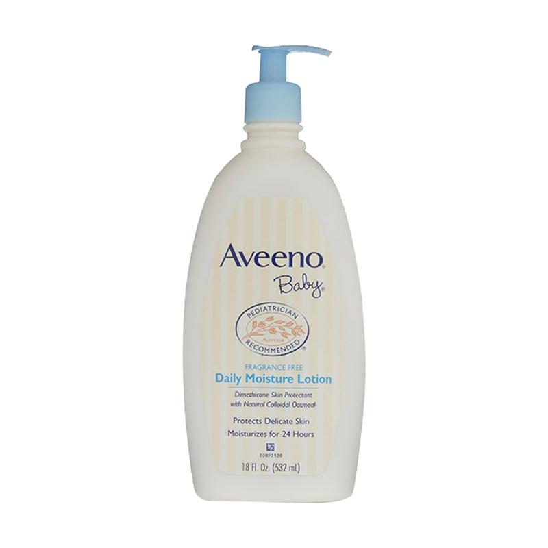 【自营】AVEENO/艾维诺无香型燕麦保湿润肤乳（浅蓝532）滋润宝宝