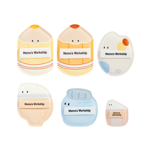 毛吉吉Momo's Workshop文具乐部系列粉扑 一套all in“妆”态满分