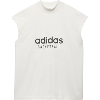 Adidas/阿迪达斯正品新款男女针织篮球风运动无袖T恤IA3443