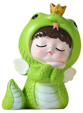 蛇宝宝生肖蛇年吉祥物手办公仔